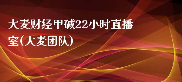 大麦财经甲碱22小时直播室(大麦团队)_https://www.shunyec.com_期货资讯_第1张