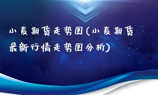 小麦期货走势图(小麦期货最新行情走势图分析)_https://www.shunyec.com_期货资讯_第1张