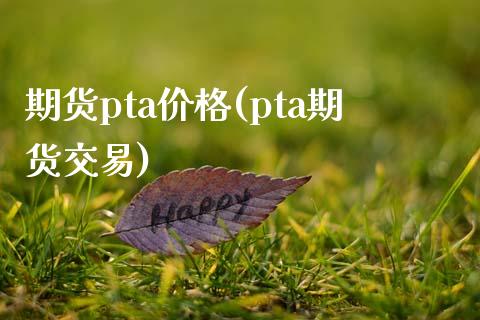 期货pta价格(pta期货交易)_https://www.shunyec.com_期货走势_第1张