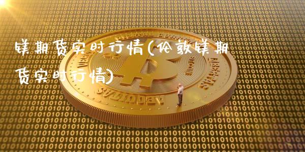 镁期货实时行情(伦敦镁期货实时行情)_https://www.shunyec.com_期货资讯_第1张