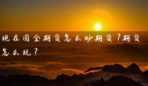 现在国金期货怎么炒期货？期货怎么玩？_https://www.shunyec.com_期货走势_第1张