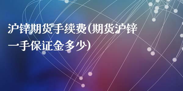 沪锌期货手续费(期货沪锌一手保证金多少)_https://www.shunyec.com_股票基金_第1张