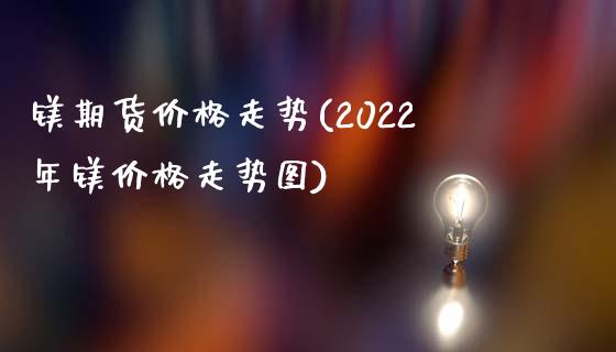 镁期货价格走势(2022年镁价格走势图)_https://www.shunyec.com_期货平台_第1张