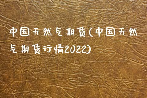 中国天然气期货(中国天然气期货行情2022)_https://www.shunyec.com_期货平台_第1张